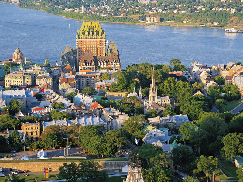 Atlantic Maritimes Explorer Train Trip  |  Quebec City