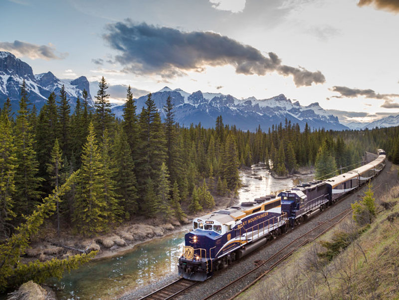 Alpine Inspiration Canadian Rockies by Train | Luxury Train Vacation