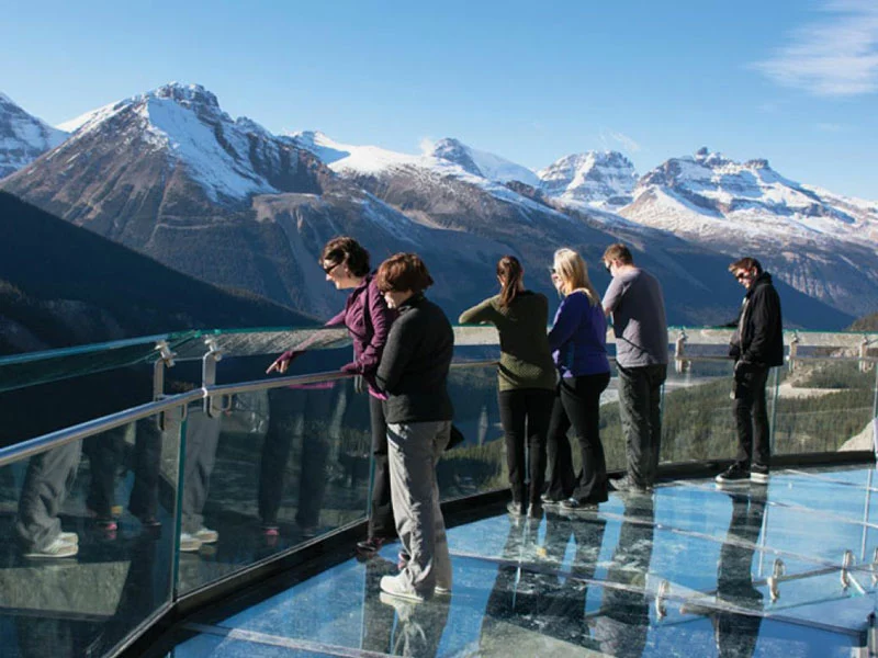 Canadian Rockies Train Tour Icefield Discovery | Glacier Skywalk