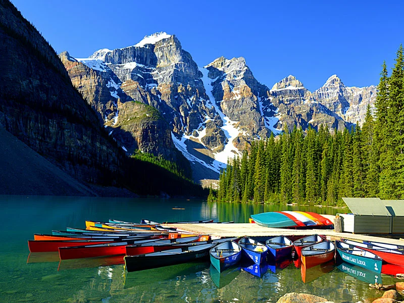 Canadian Rockies Train Circle Tour | Moraine Lake