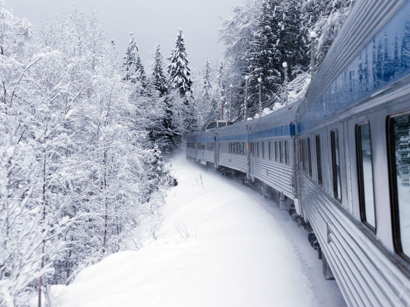Christmas in the Canadian Rockies Winter Train Vacations | VIA Rail