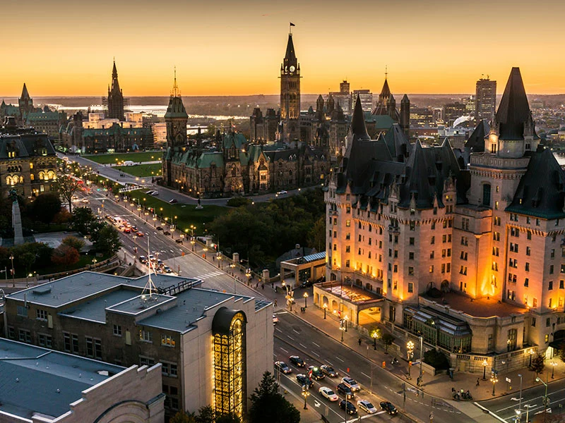 Eastern Canada Train Trip of the Capital Cities