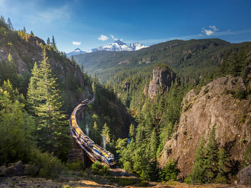 Journey through the Clouds Rail & Heli Adventure | Rocky Mountaineer