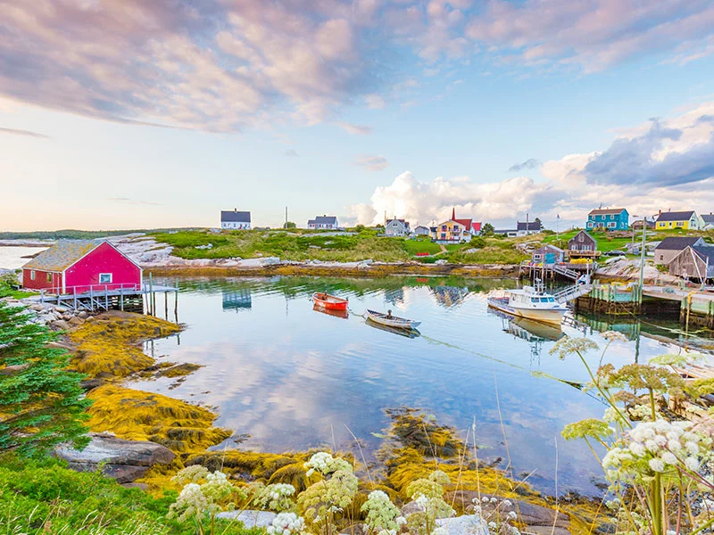 Trans Canada Train Trip Adventure | Peggy Cove Atlantic Canada