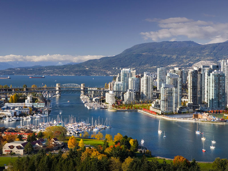 Vancouver & the Canadian Rockies Train Vacation | Vancouver False Creek